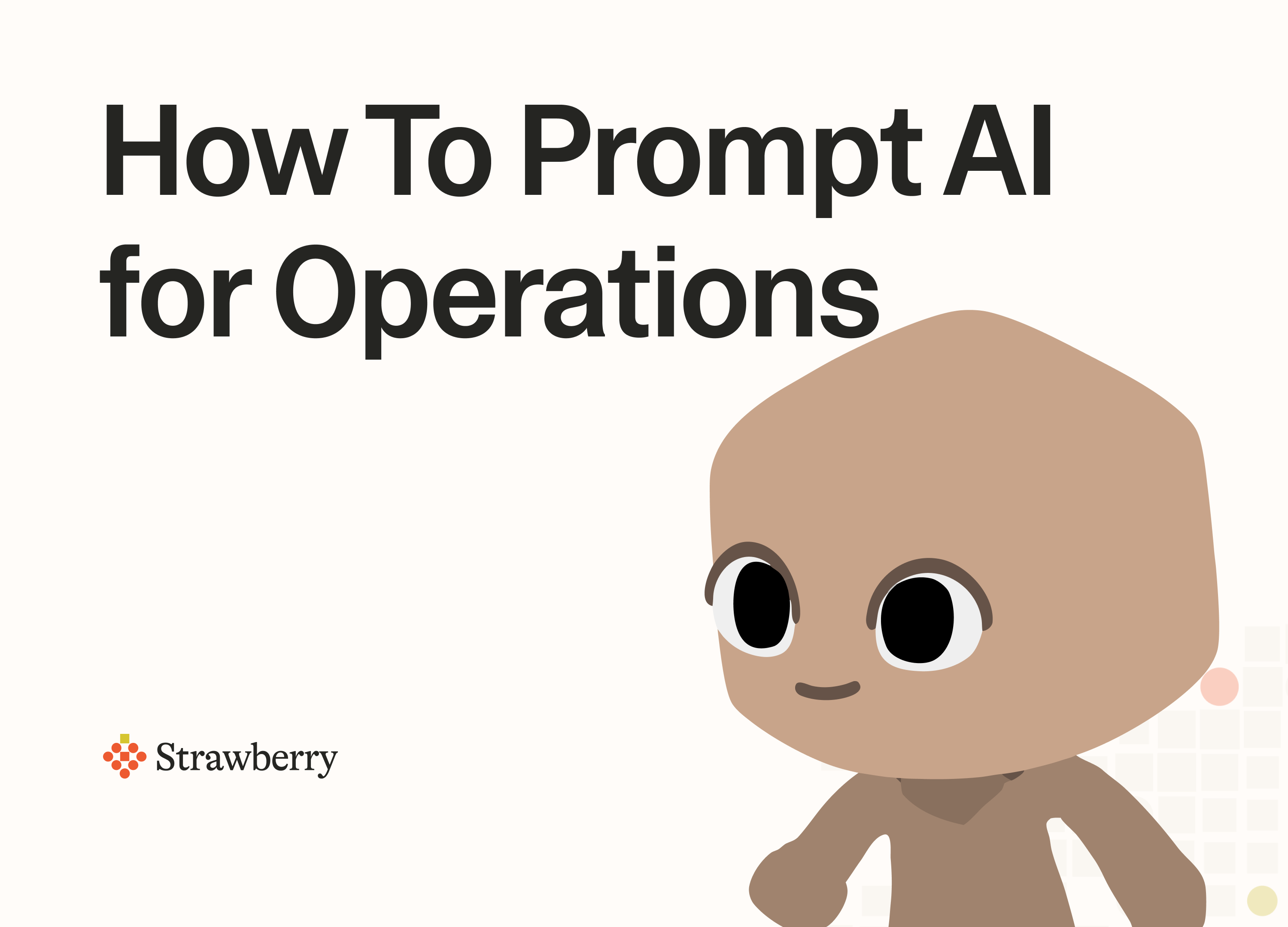 How to Prompt AI for Operations