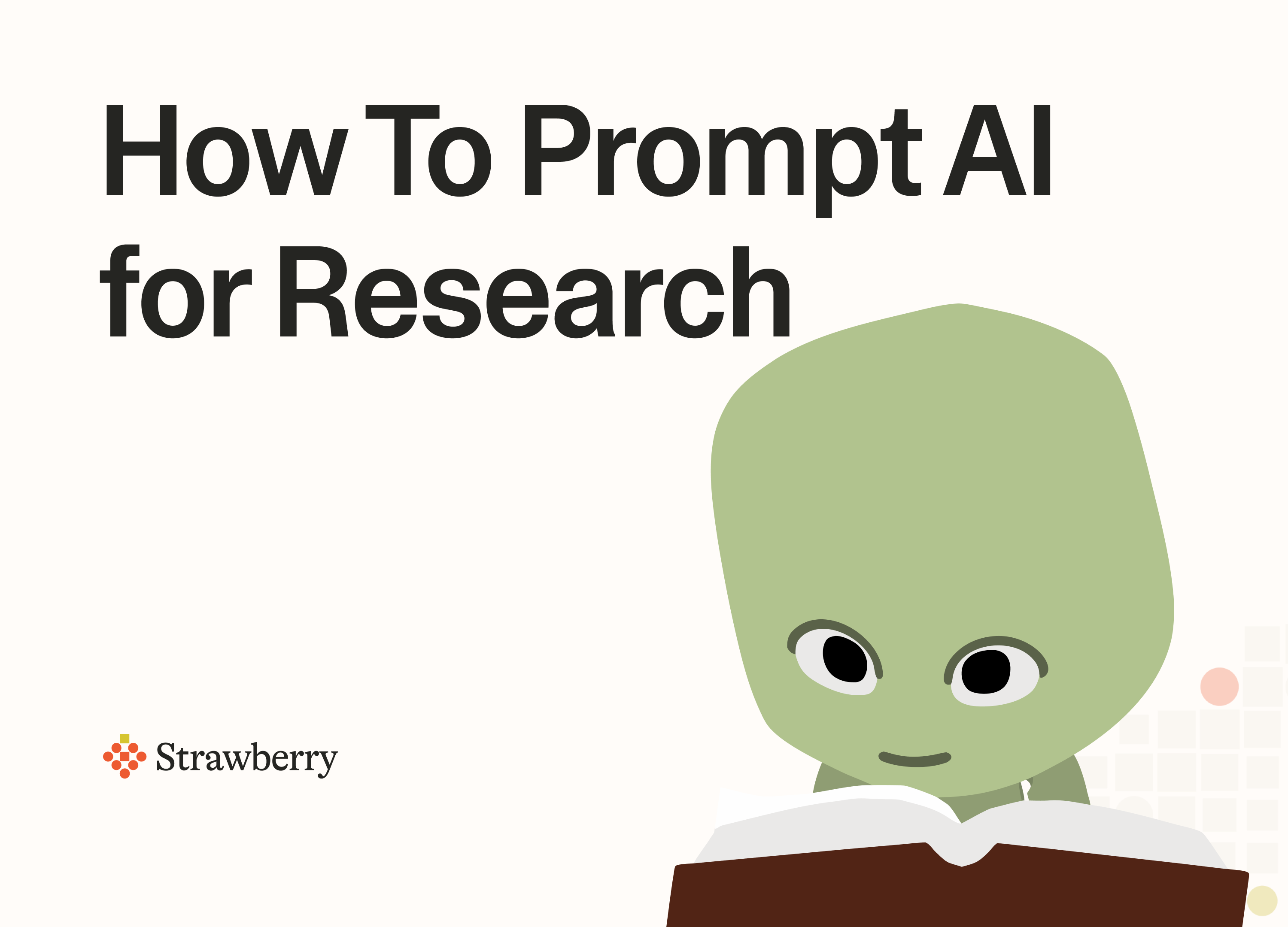 How to Prompt AI as a Researcher